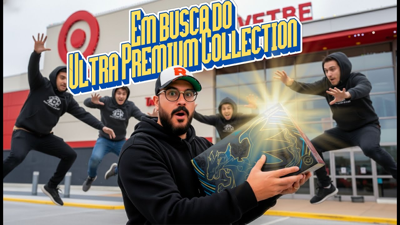 Nova Coleção na Mão! Em busca do Ultra Premium Collection Mega Charizard EX no Dia do Lançamento!