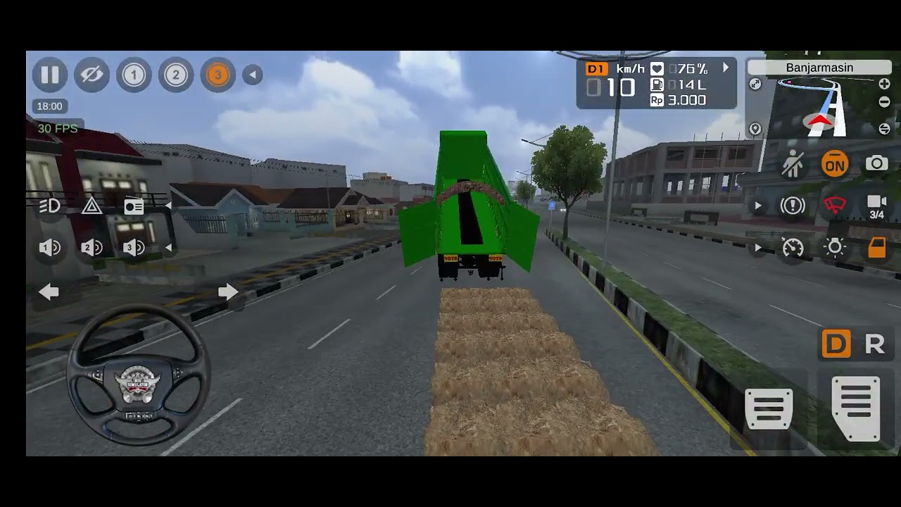 22 wheels tipper truck simulator gameplay truck driving game play real life driving gameplay 3d game