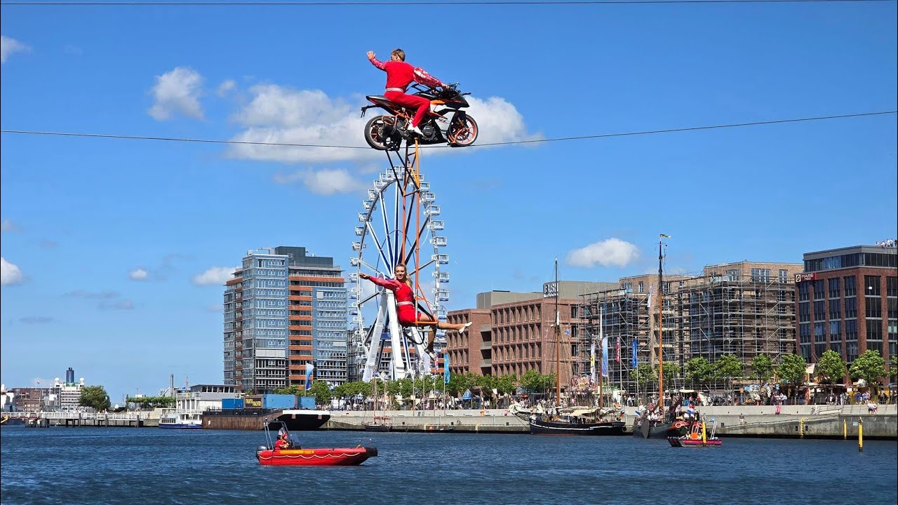 Kieler Woche 2024, Motorradshow in Kieler Woche, Geschwister Weisheit, Kieler Woche Vlog,