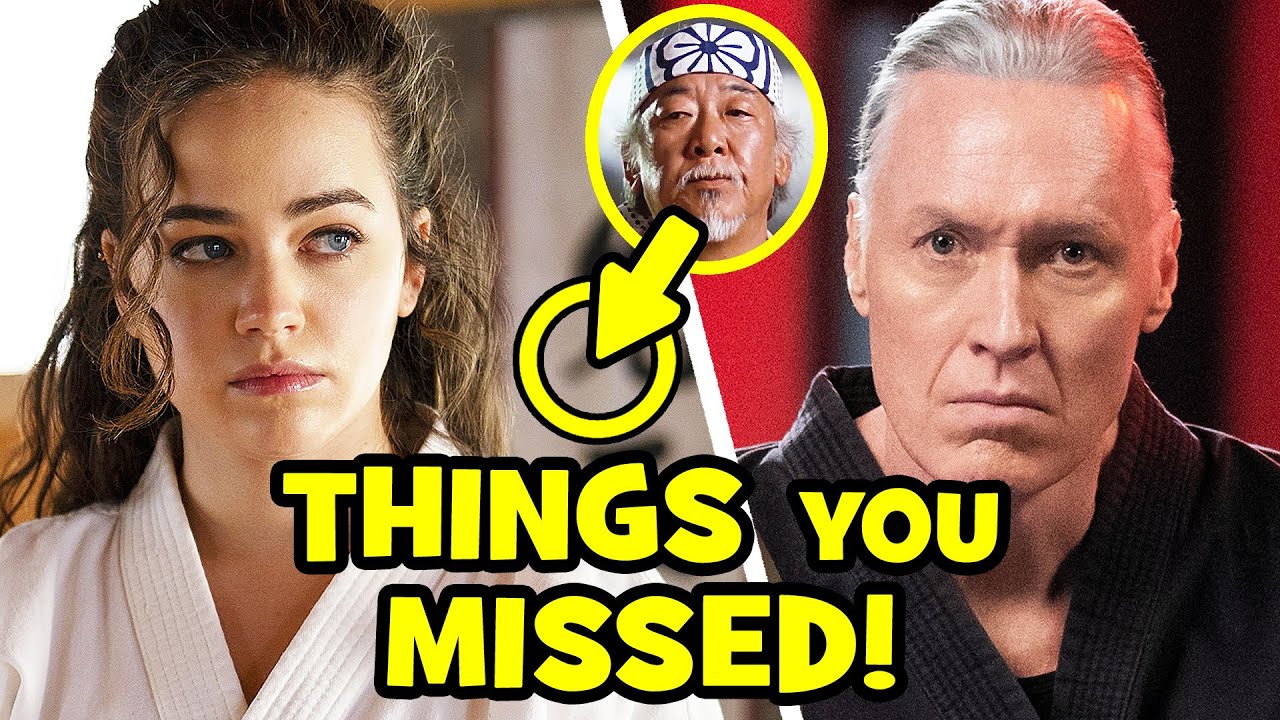 EVERY EPIC Easter Egg You Missed In COBRA KAI Season 4!