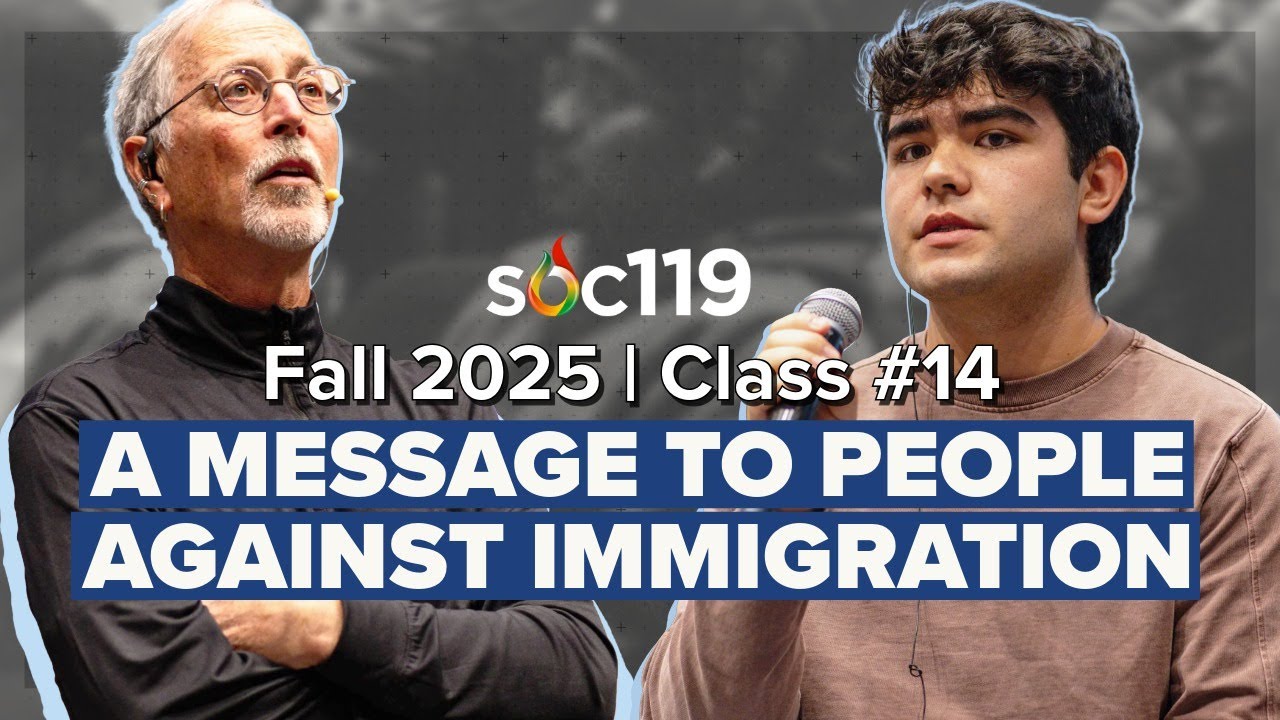 The Migrants | Illegal Immigration | Assimilation to a New Culture | 25FA Class #14 Full Lecture