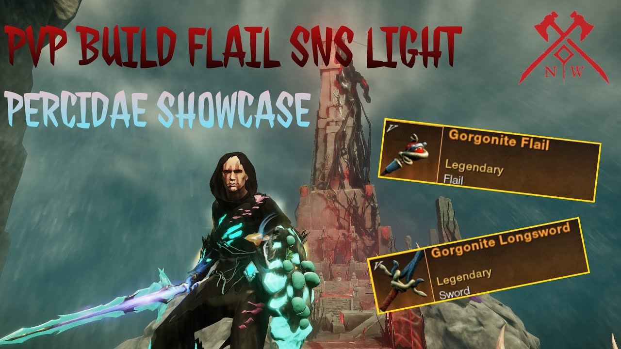 NEW WORLD SEASON 10 |🔥PERCIDAE🔥BUILD SHOWCASE🔥| THE BEST 2v5 PvP BUILD 🔥FLAIL / SNS🔥