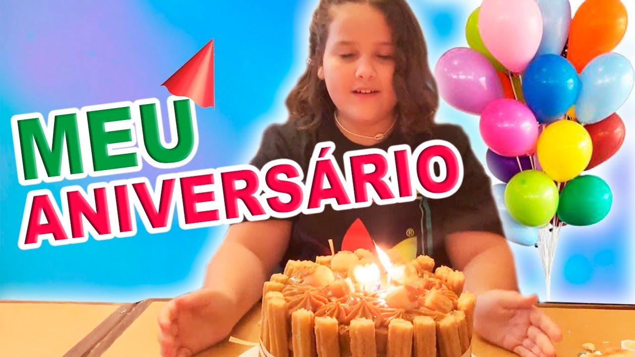 COMEMORANDO MEU ANIVERSÁRIO