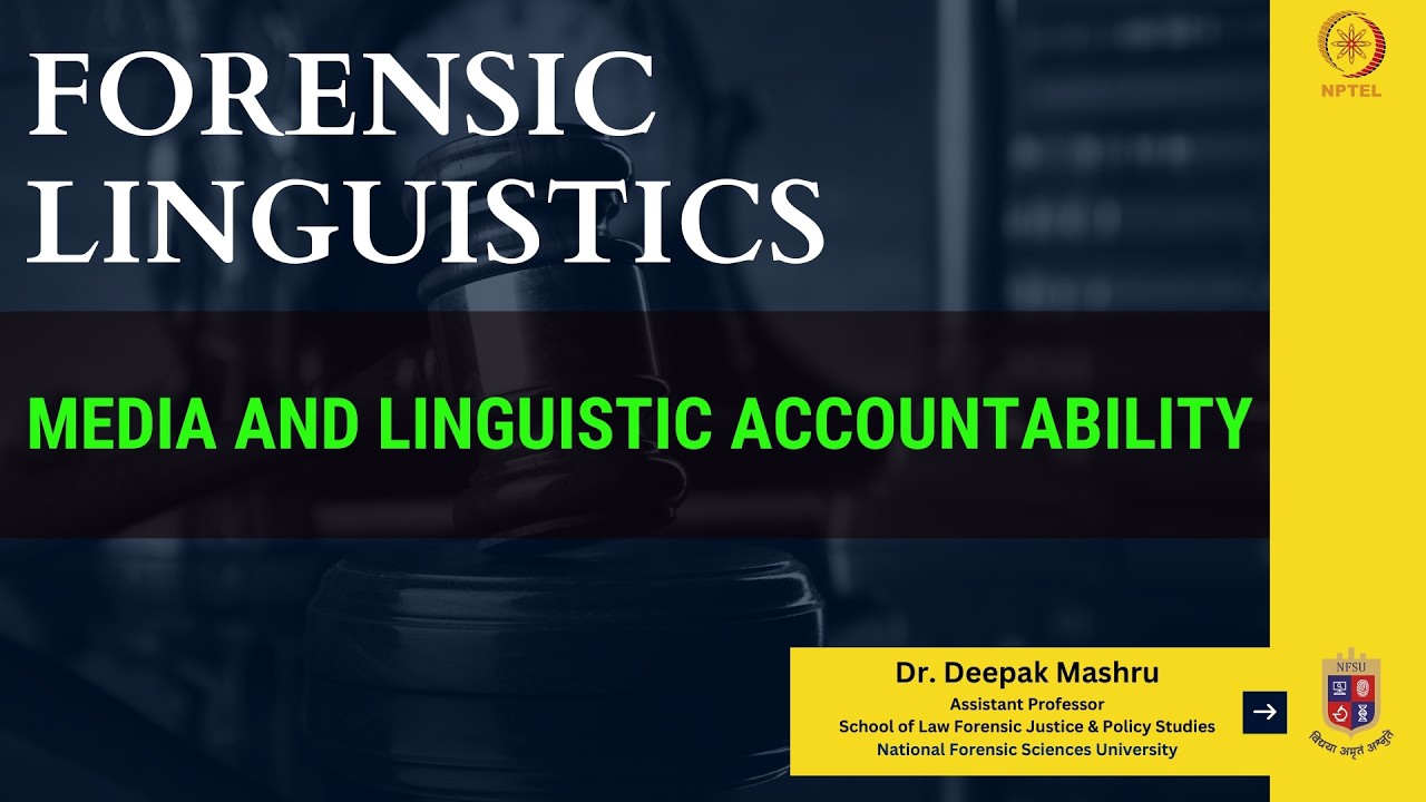 Media and Linguistic Accountability