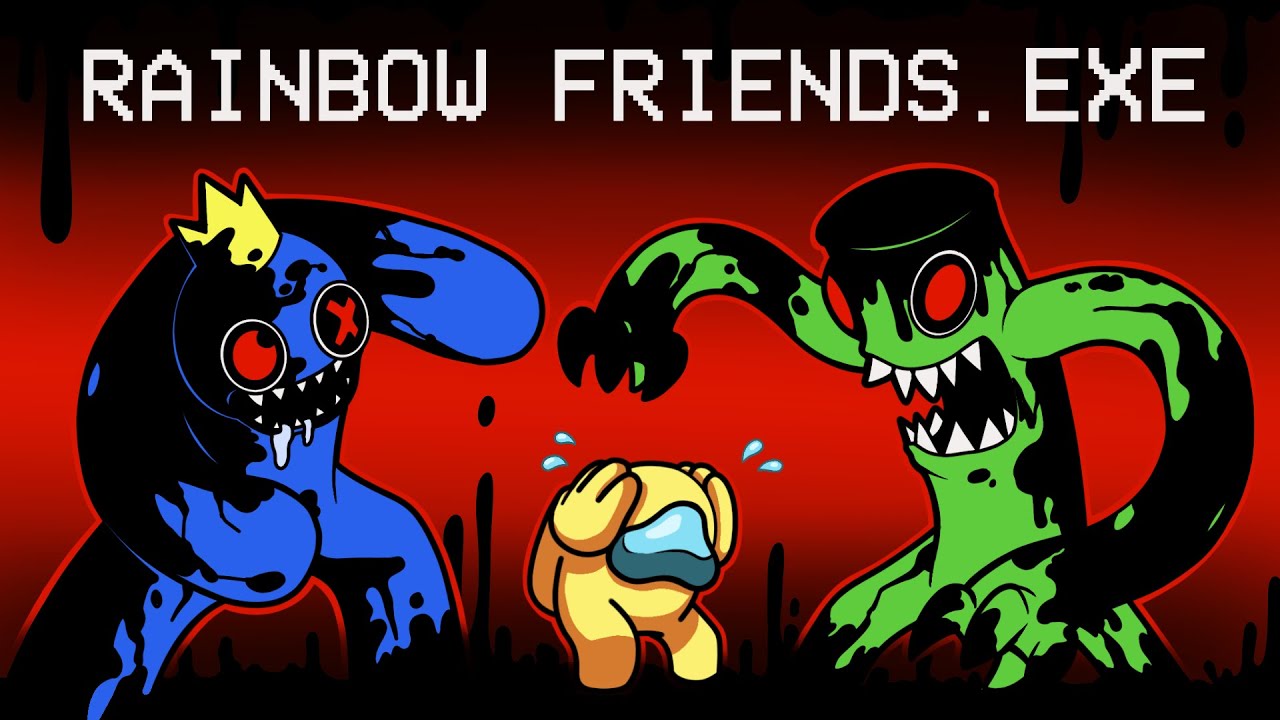 RAINBOW FRIENDS.EXE Mod in Among Us...