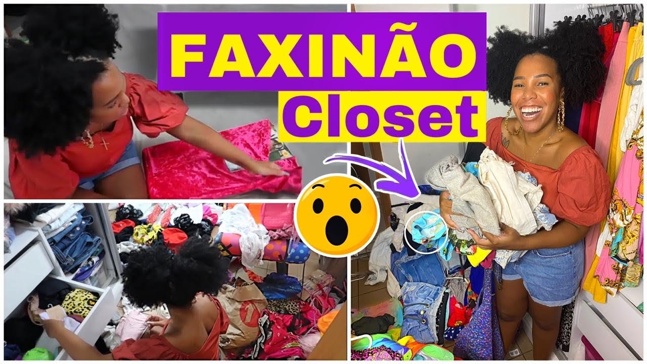 FAXINA NO CLOSET E PENTEADEIRA POR LUANY CRISTINA