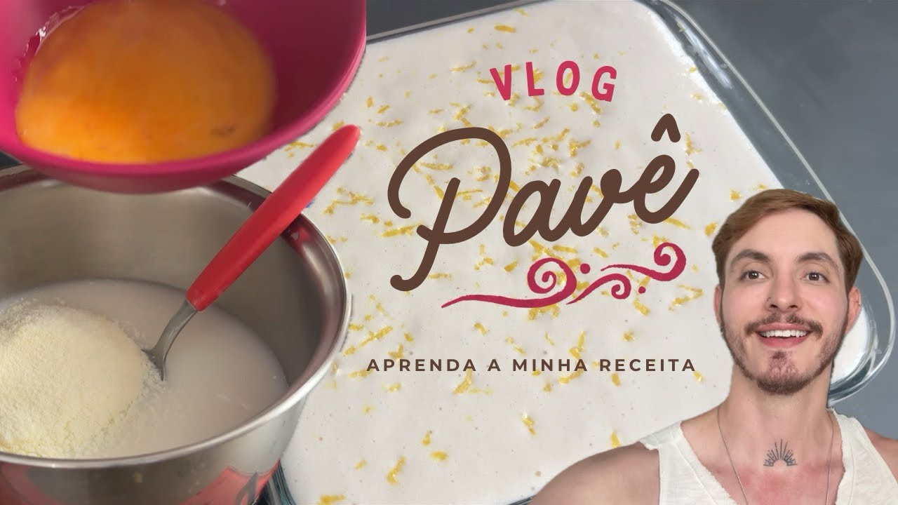 Receita fácil de pavê