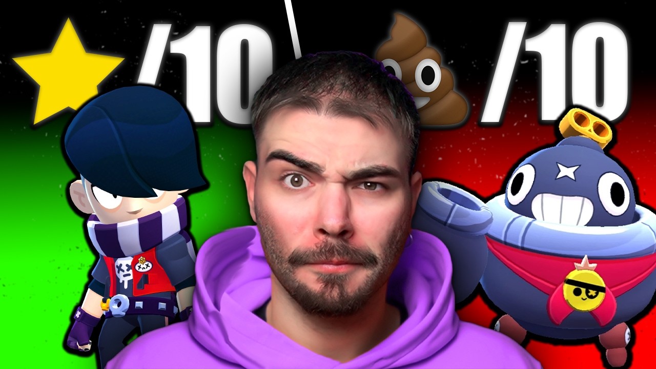 ΠΑΙΖΩ με ΤΟΝ ΚΑΛΥΤΕΡΟ και τον ΧΕΙΡΟΤΕΡΟ BRAWLER στο BRAWL STARS!