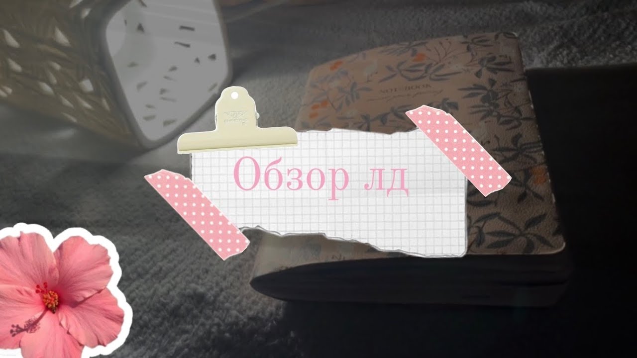 Обзор моего личного дневника обзор ЛД эстетичные блокноты эстетичная канцелярия распаковка влог