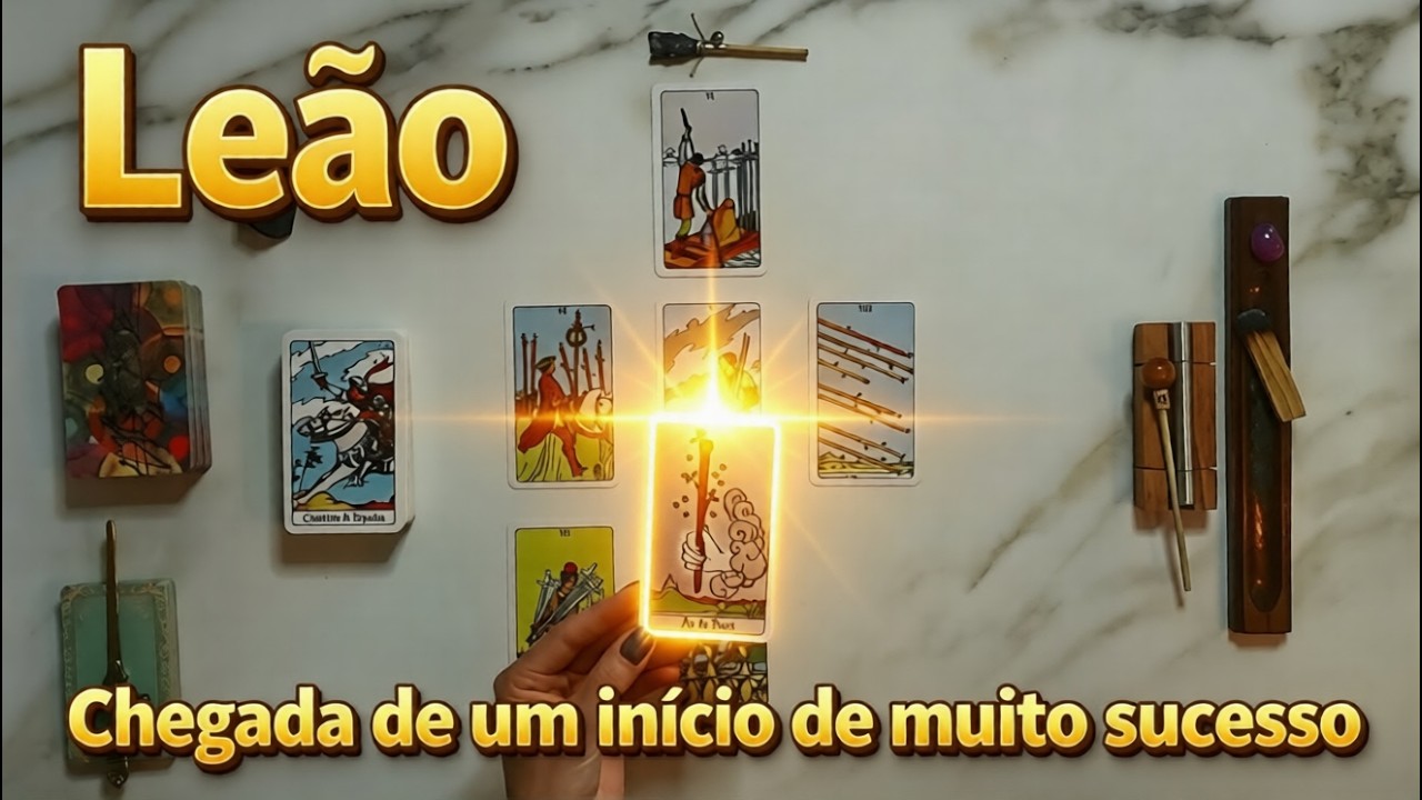 LEÃO ♌ PREVISÃO SEMANAL TAROT | Chegada de um Início de Muito Sucesso #leao #tarot #leão