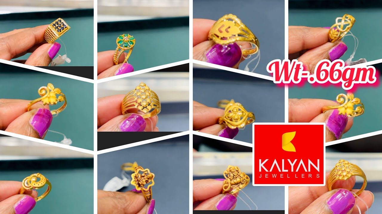 #2026 Kalyan jewellers new🤩 Daily wear Gold Rings with price | Kalyan jewellers light weight Rings 