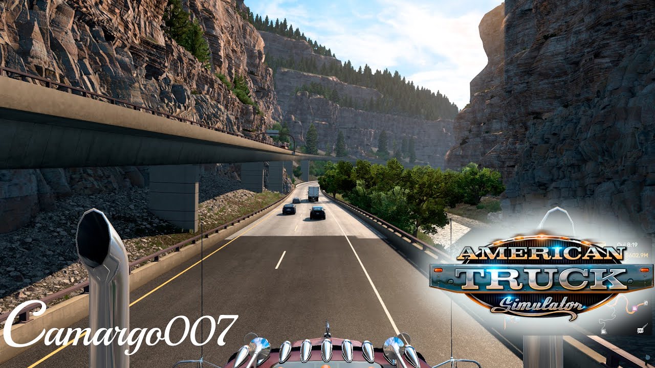 American Truck Simulator = 25*0867 - Viajando pelo Estados Unidos