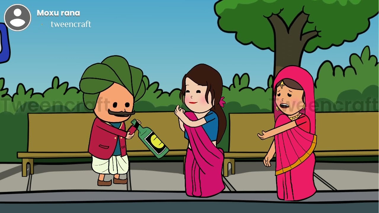 SHARABI or Sharabi ke dkhukhi Patni phadi Full comedy  video