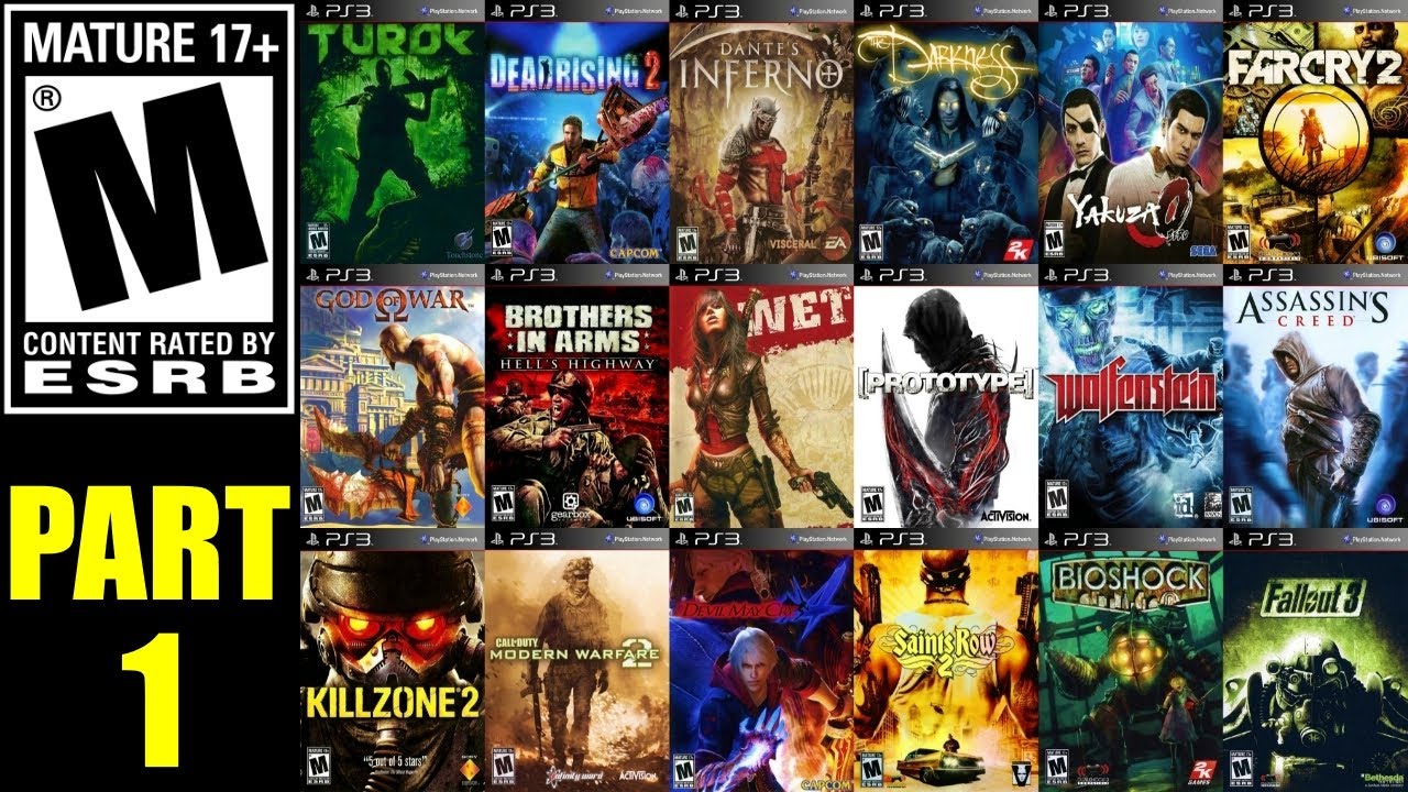 Top 30 PS3 Games Rated MATURE 17+ That You Must Know  [Part.1]