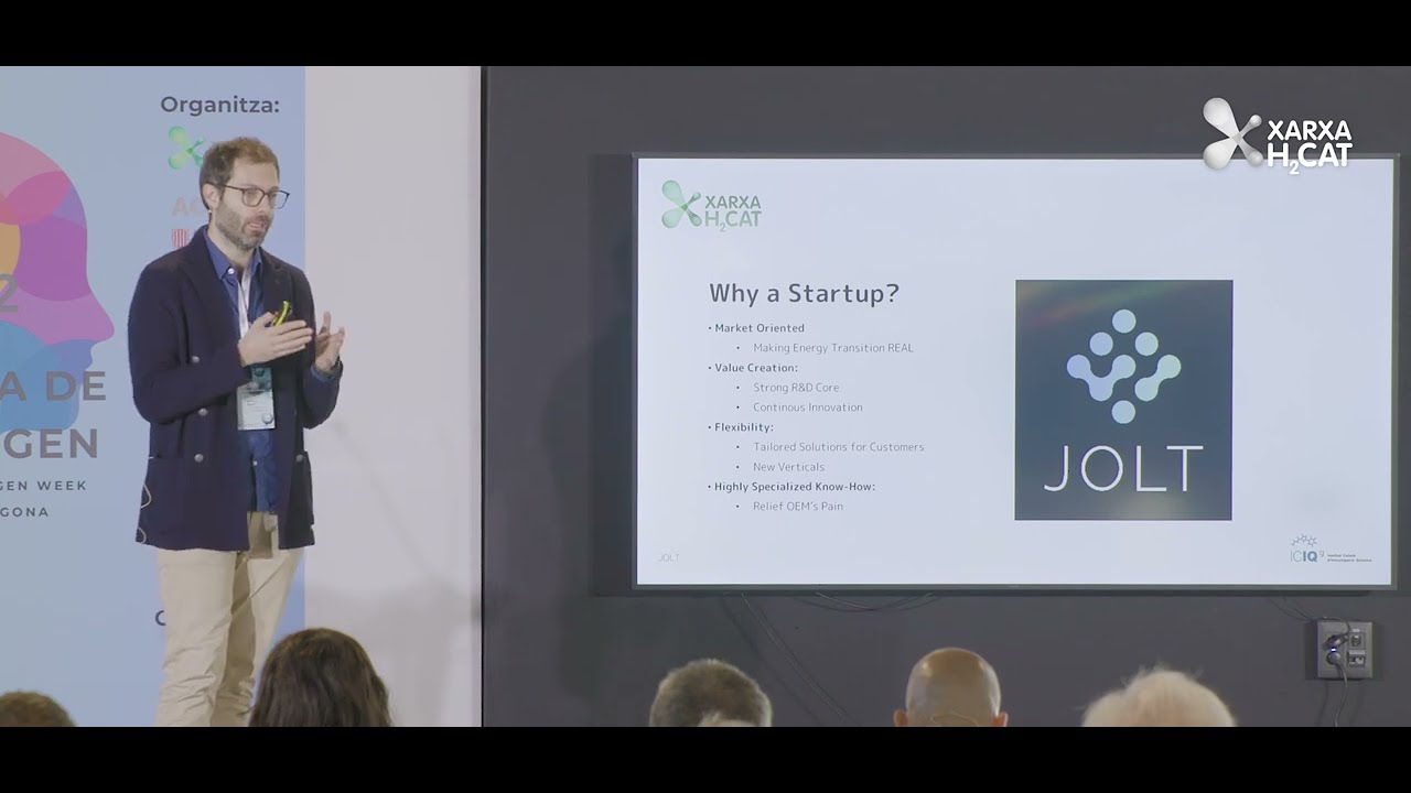 H2CAT Innovation Summit: Presentaci&oacute; JOLT (Dr. Alberto Bucci, ICIQ)