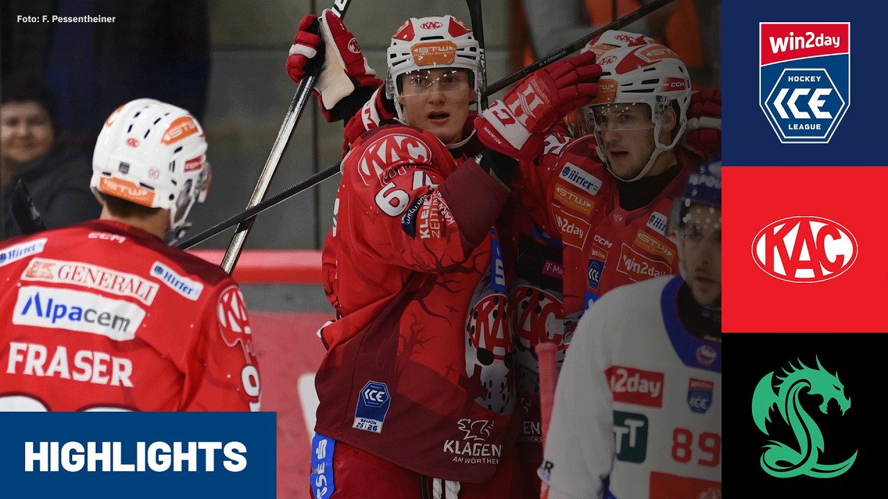 ICE: EC-KAC vs Olimpija Ljubljana | Highlights