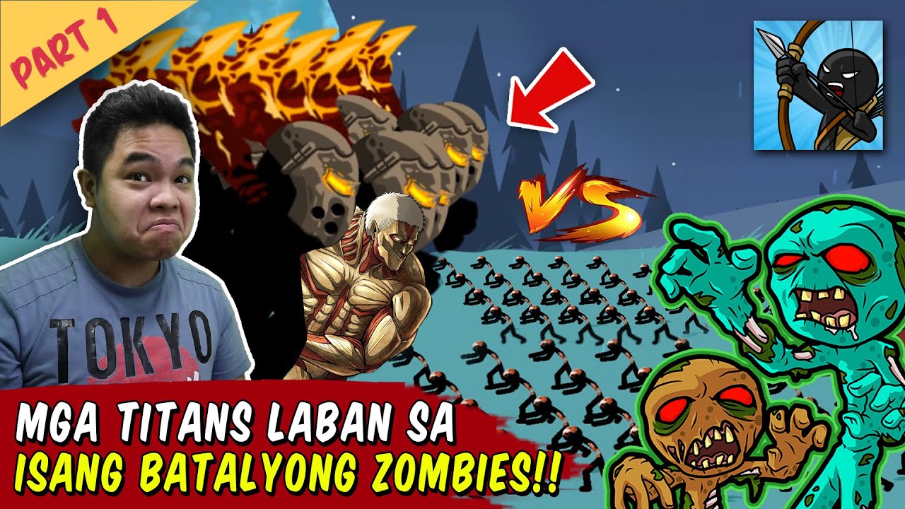 Higante Laban sa mga Zombies! - Stick Wars Legacy