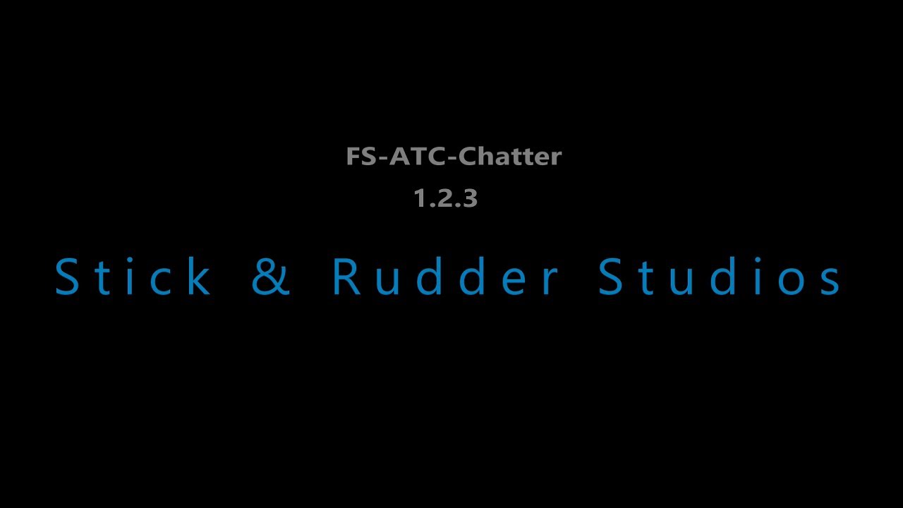 FS-ATC-Chatter 1.2.3 Tutorial