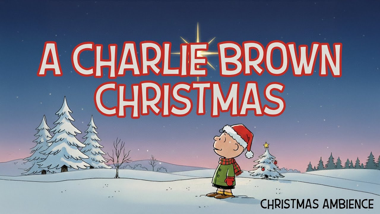 A Charlie Brown Christmas 🎄 Vintage 1960s Ambience | Vince Guaraldi Jazz & Holiday Cheer