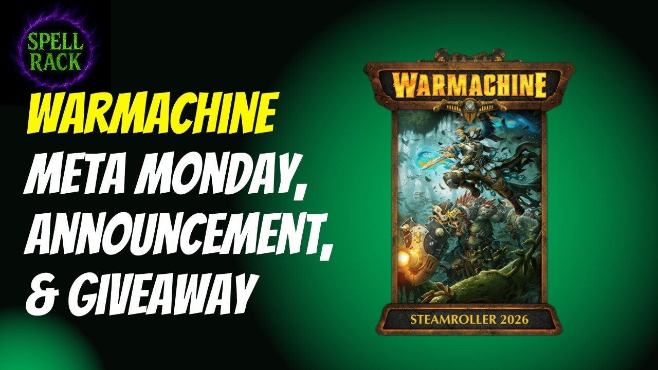 Warmachine Meta Monday, Announcement, & Giveaway