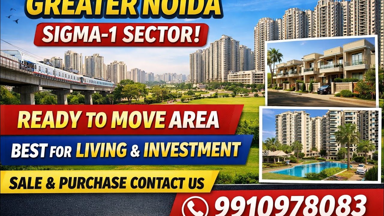 Sigma-1 Greater Noida Authority Plots | Latest Price & Ground Reality | G-NOIDA plots for sale