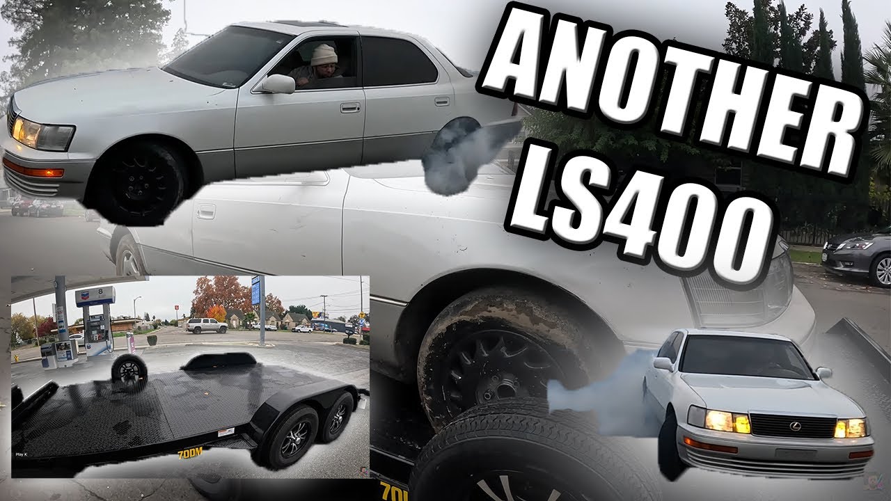 ПОКУПАЮ СВОЙ 54-Й LS400 / ДОНУТЫ / НОВЫЙ ПРИЦЕП 😁