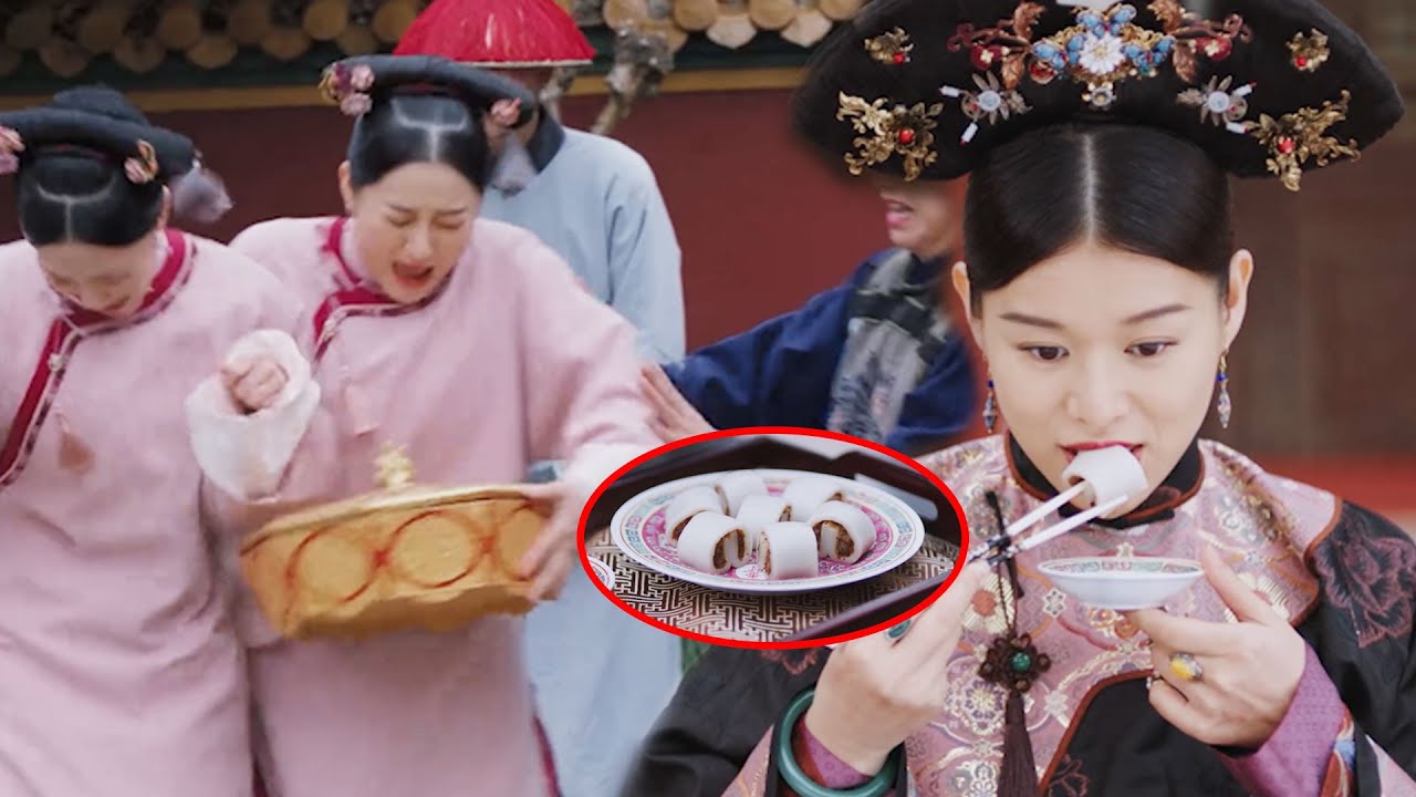 心機女故意讓小廚娘撞倒御膳，豈料小廚娘身懷高超廚藝，重新製作了一道糕點獲得貴妃讚賞#chinesedrama