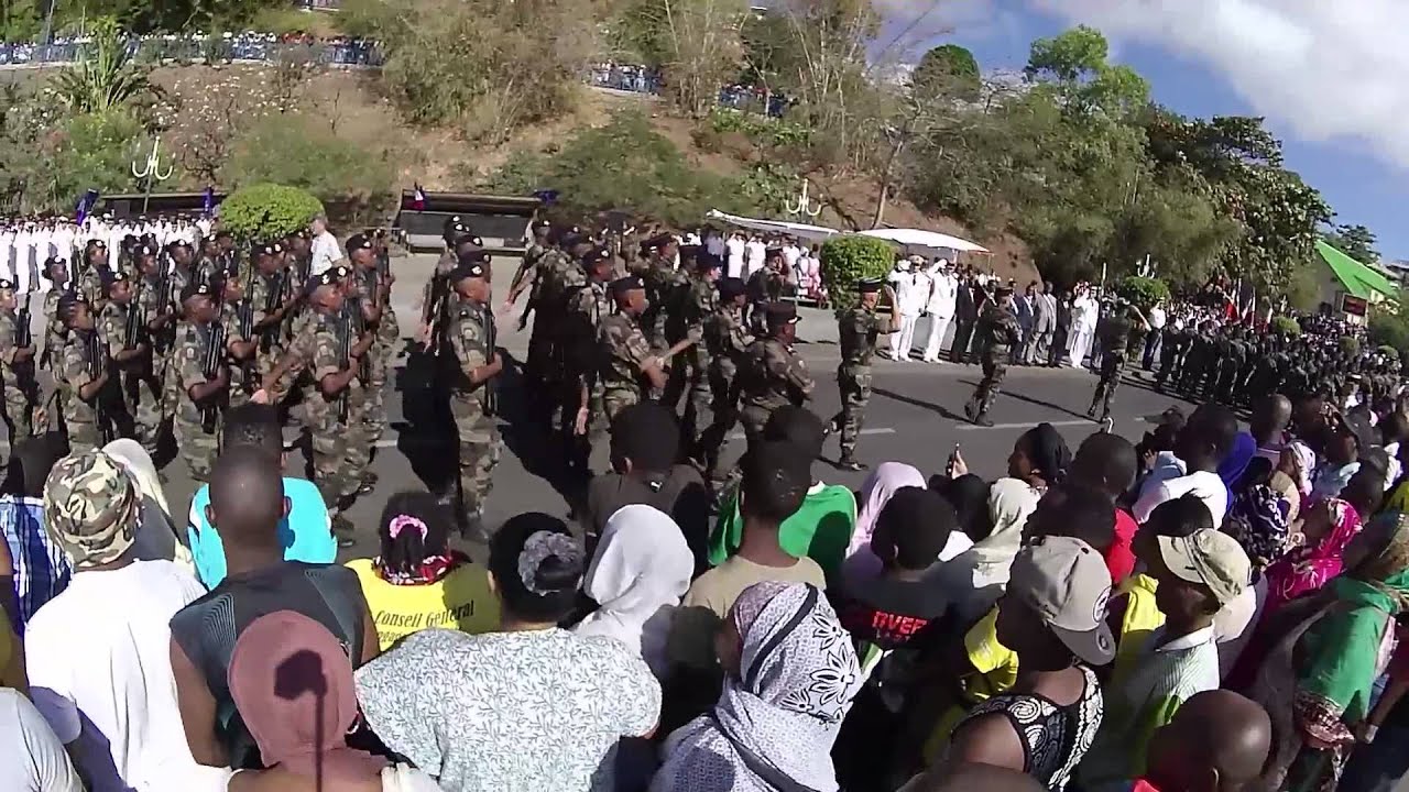 D&eacute;fil&eacute; du 14 juillet  2015 &agrave; mayotte