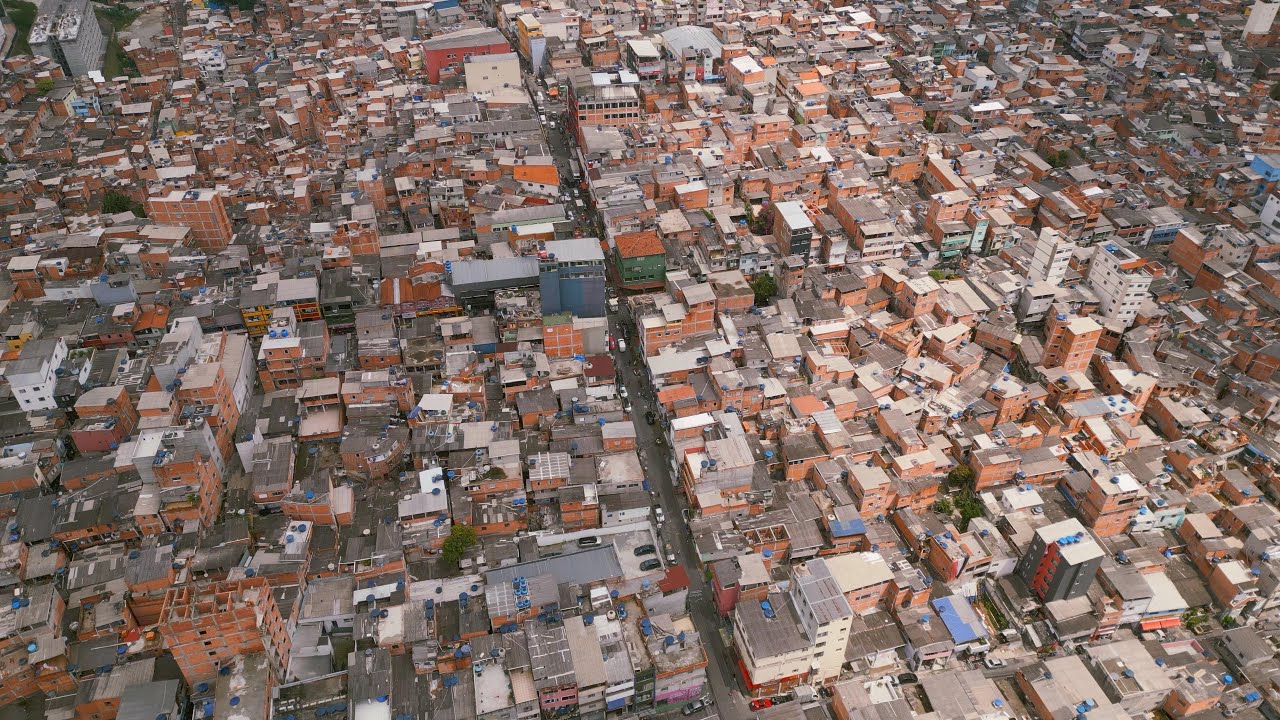 FAVELA PARAISÓPOLIS - São Paulo | Drone 4K