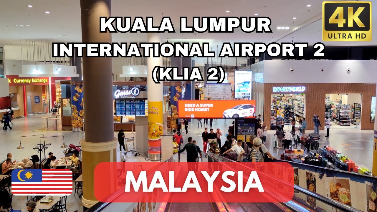KLIA 2 МАЛАЙЗИЯ - ПЕШАЯ ЭКСКУРСИЯ [МЕЖДУНАРОДНЫЙ АЭРОПОРТ КУАЛА-ЛУМПУР 2] 🇲🇾 🛫