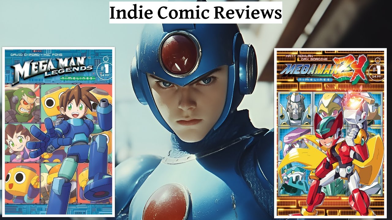 Indie Comic Reviews: Megaman  Legends Timelines #1 & Megaman ZX Timelines #1