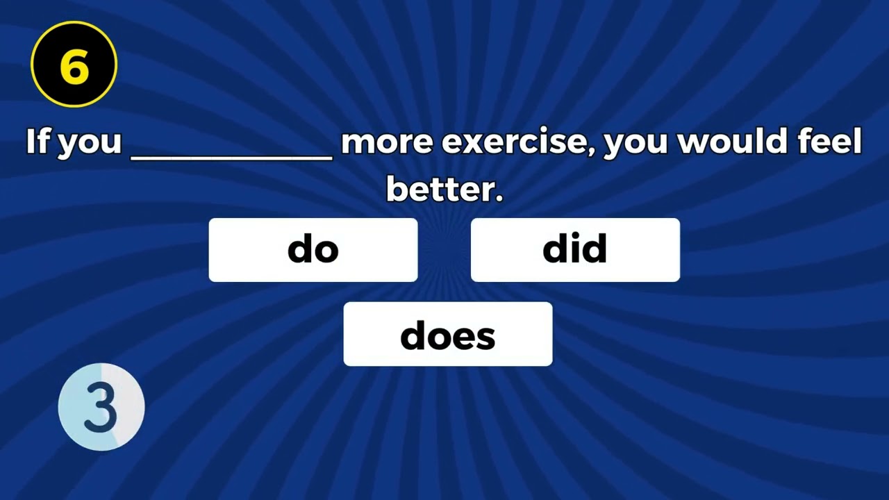 If clauses Type 2 Conditional Quiz  Test Your Grammar Skills!