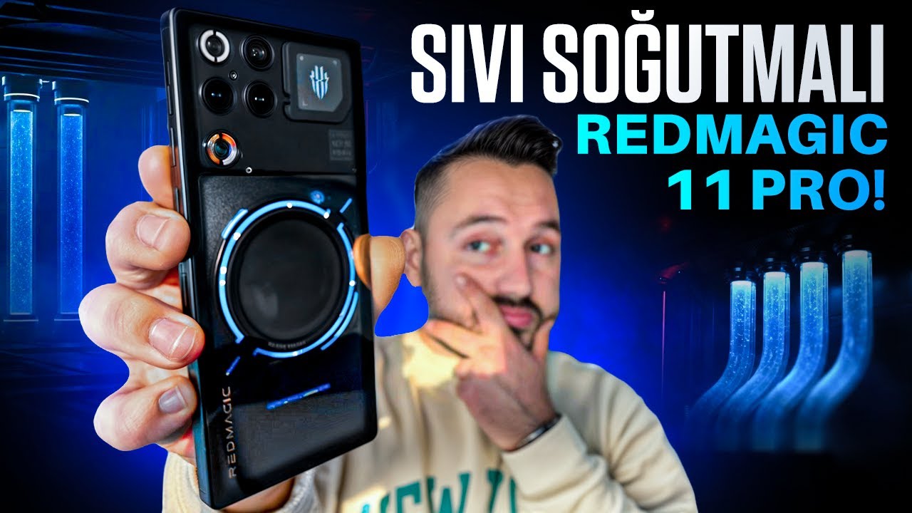 Dünyanın en güçlü telefonu: Sıvı soğutmalı Redmagic 11 Pro inceleme! 😍