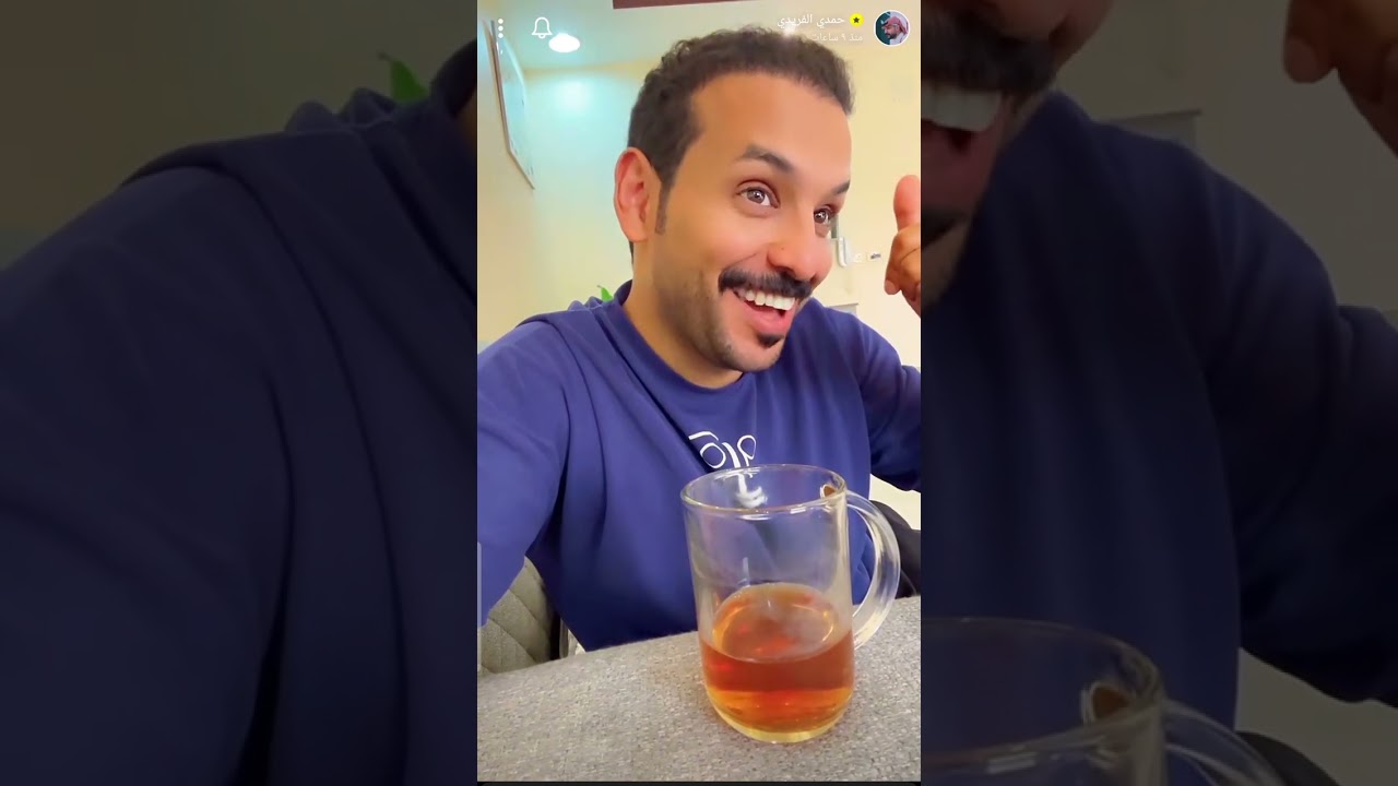 قصه البخيل وابنه والضيف من سنابات حمدي الفريدي