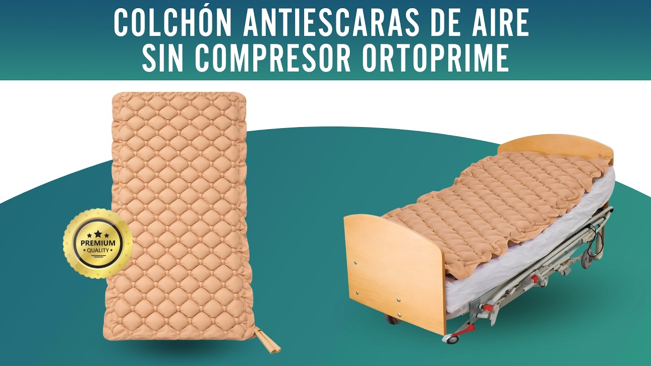 OrtoPrime Colchón Antiescaras de Aire Alternante | Repuesto sin Compresor