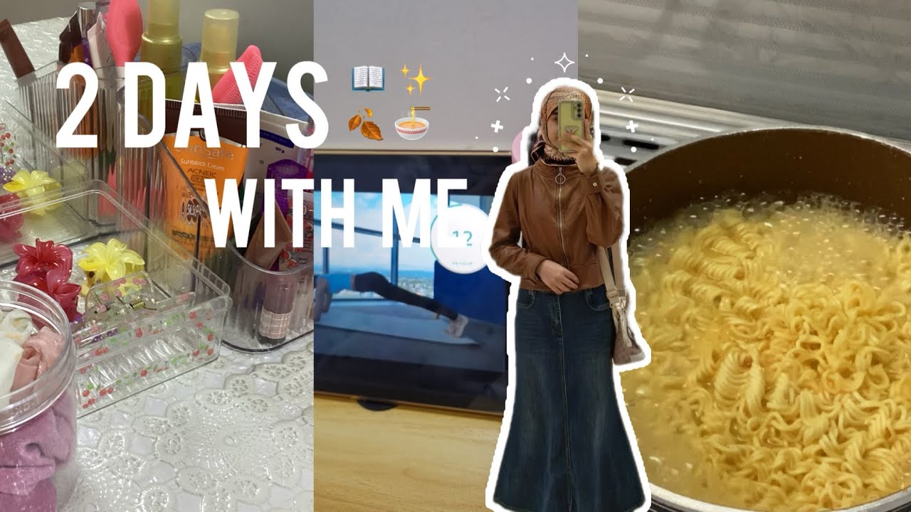 2 days with me 🍂📖 |cleaning, going out, selfcare & more | English&Kurdish subtitles 