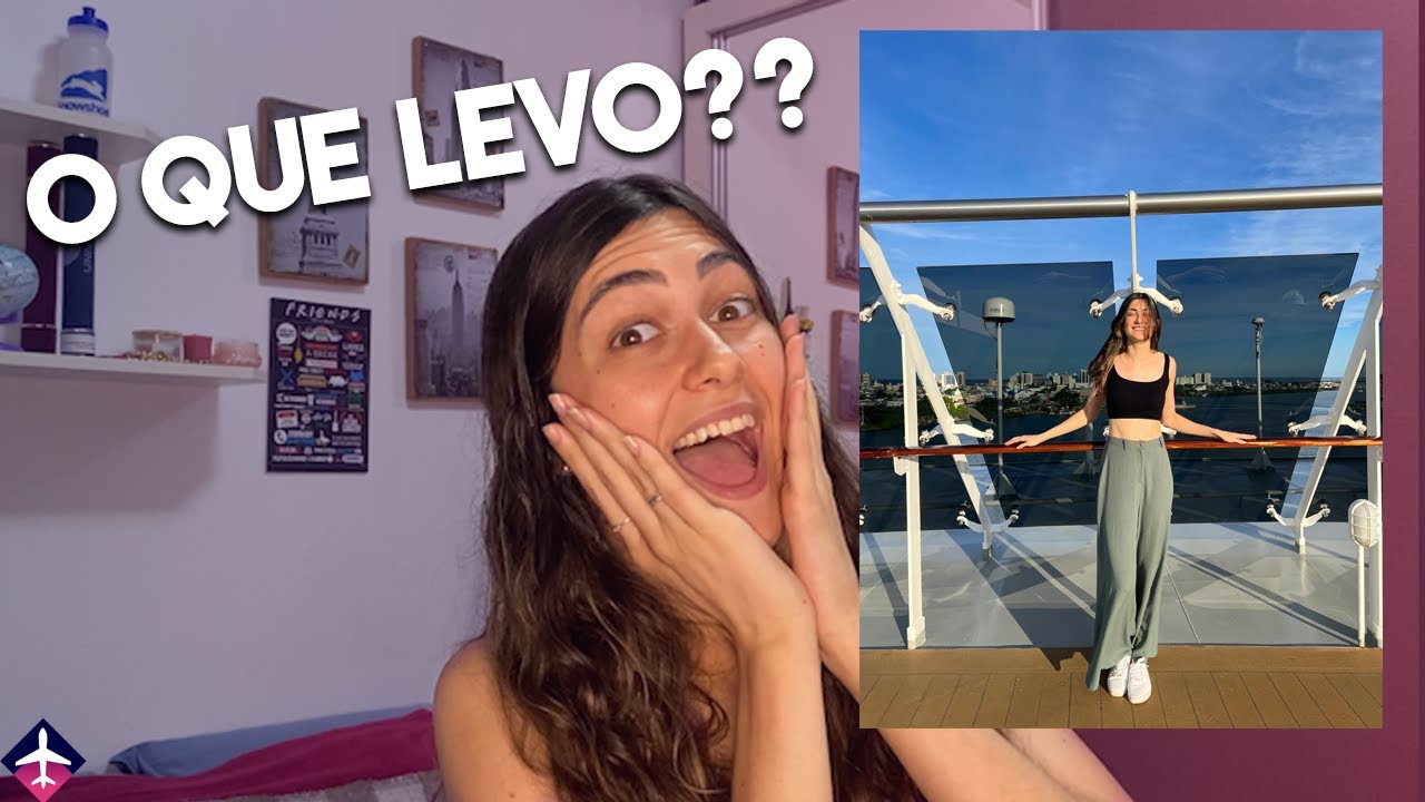 O QUE LEVAR NA MALA PARA UM CRUZEIRO? O que vestir? O que pode levar?
