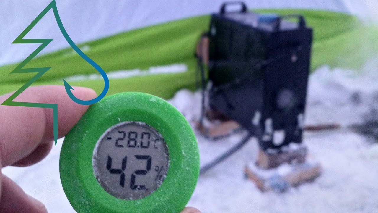 Автономка и - 28 °С, замерзла ли китайская вебасто?! Рыбалка с ночёвкой пошла не по плану.