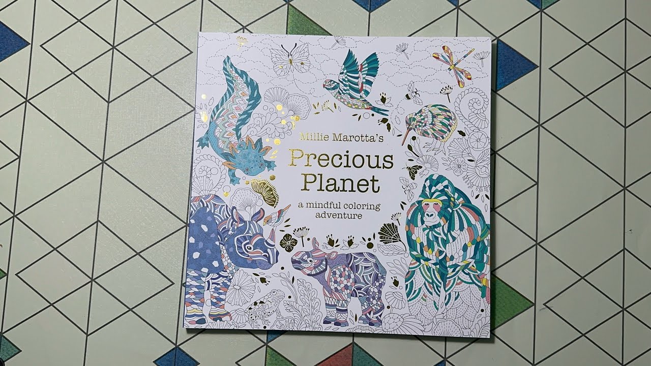Новая раскраска Millie Marotta’s «Precious Planet»