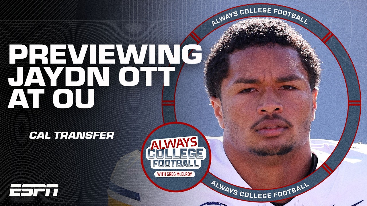 Jaydn Ott will be SPECIAL at Oklahoma! 👏 - Greg McElroy | Always College Football