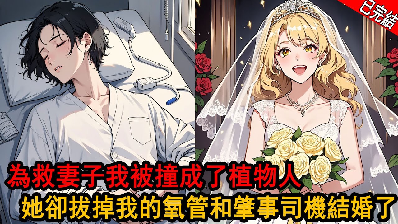 為救車禍中的妻子，我被撞成了植物人，她卻拔掉我的氧氣管，還在我的墳前痛哭：感謝我被車撞死，她終於能嫁給他了，我才知道肇事 司機正是她的白月光。 重生回到車禍當天，我冷漠看著妻子被車撞斷了腿