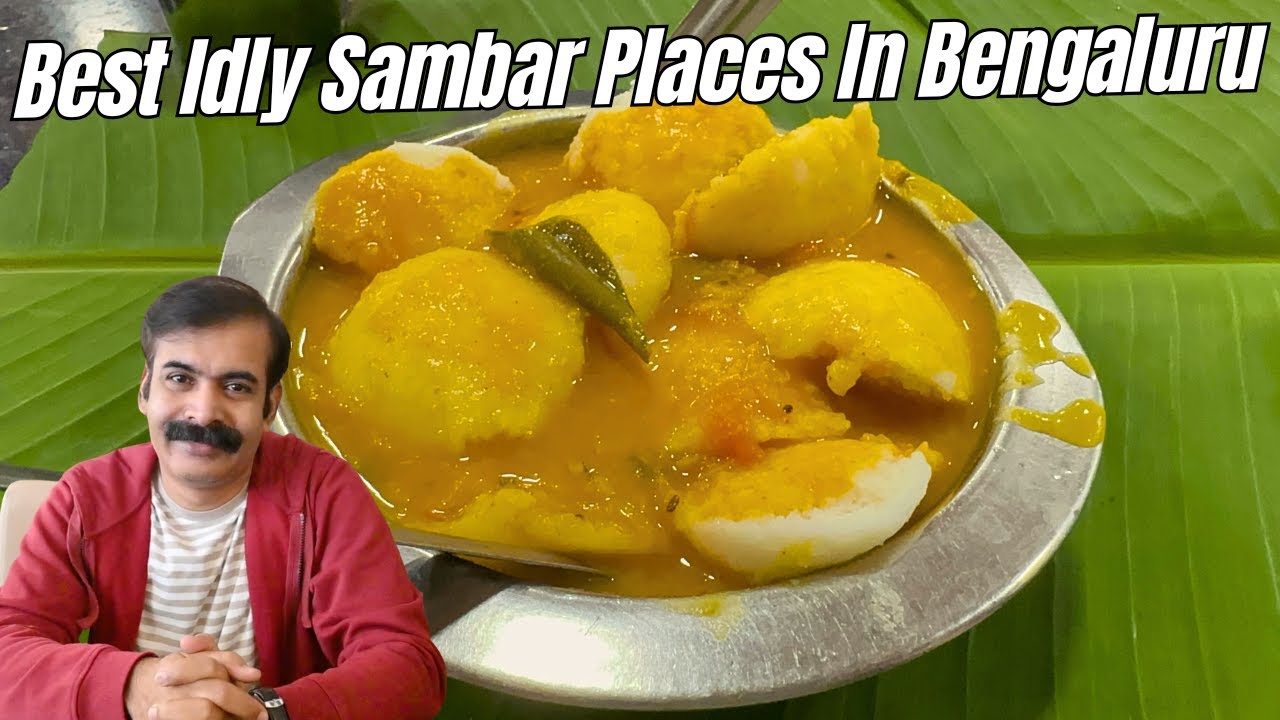 10 Legendary Idly Sambar Dip Spots in Bangalore – Must-Try Places! #bangalore