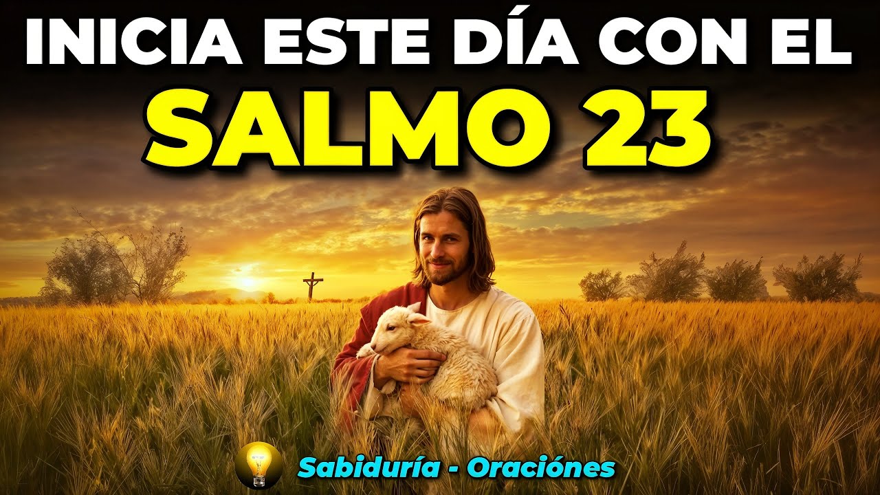 DIOS NUNCA TE DEJARÁ – ORACIÓN DE LA MAÑANA CON EL SALMO 23 PARA TIEMPOS DIFÍCILES