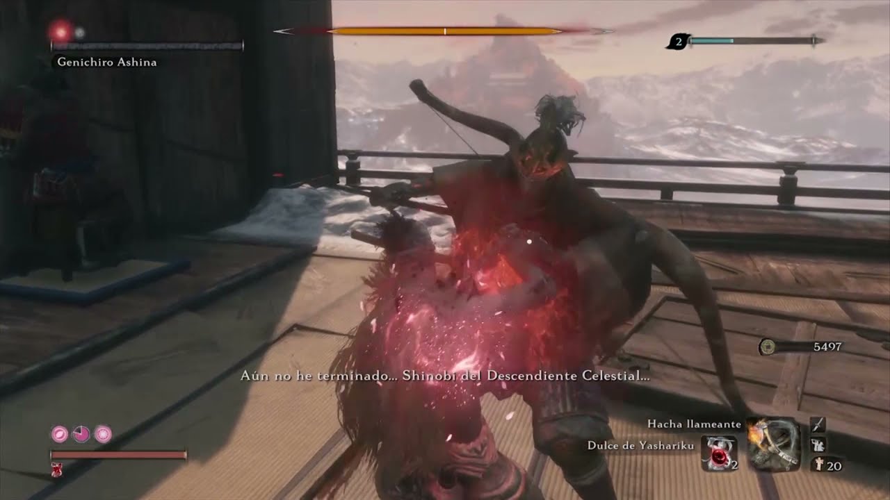 Sekiro - Genichiro Ashina Glitch