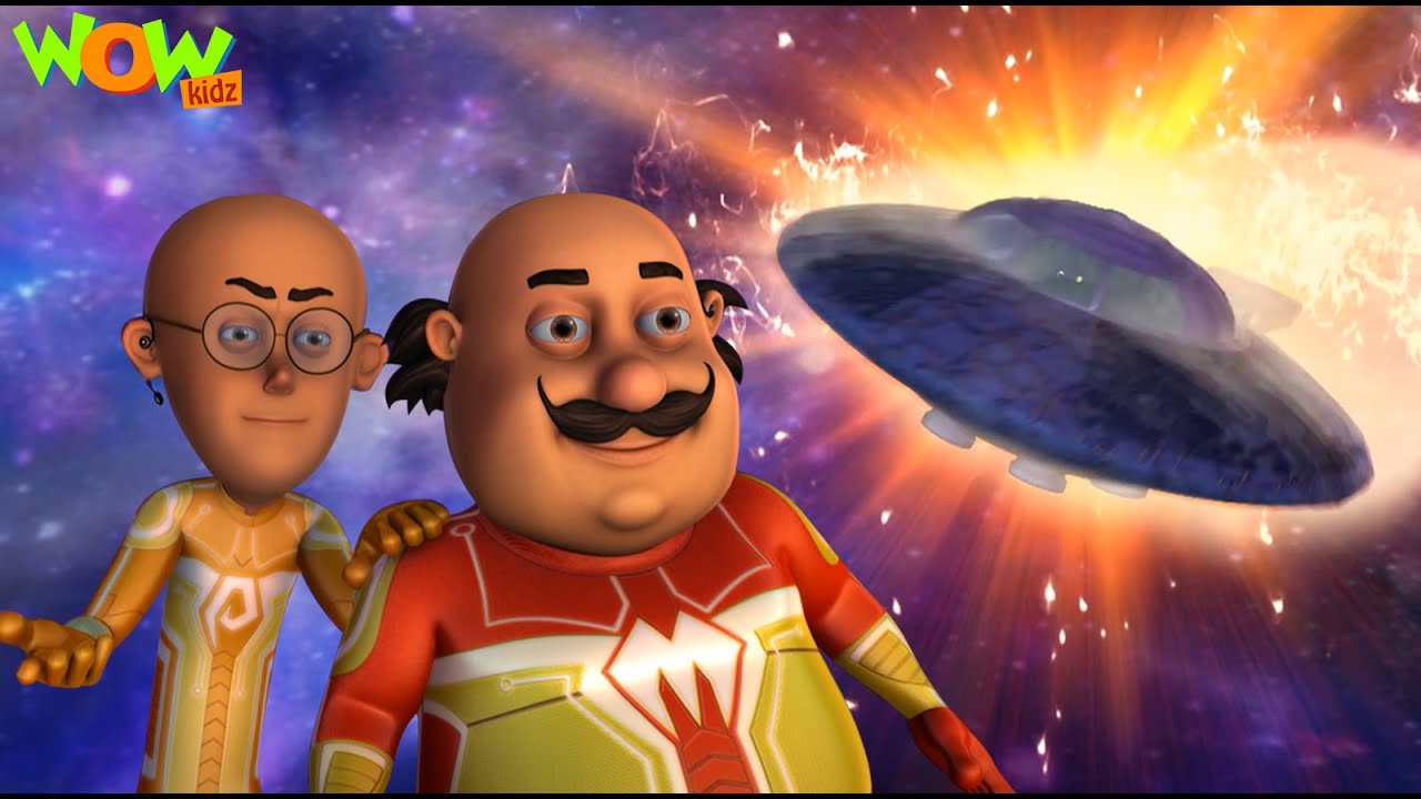 Motu Patlu Vs Supervillian From Mars | New MOVIE | Funny Animated Movie | Wow Kidz