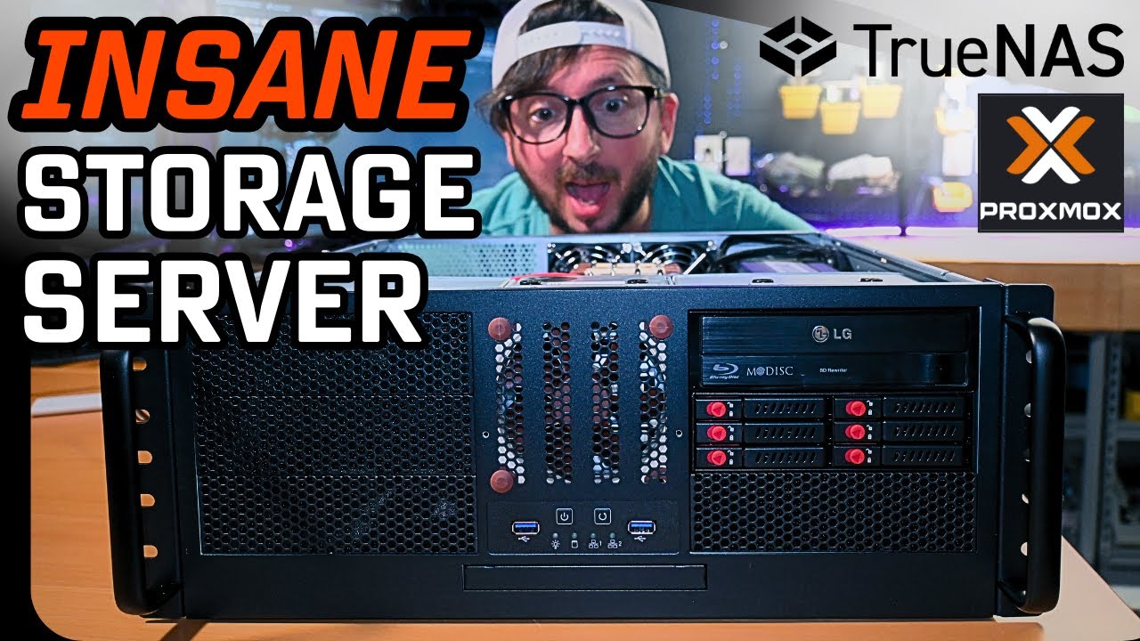 Сервер хранения данных INSANE Homelab