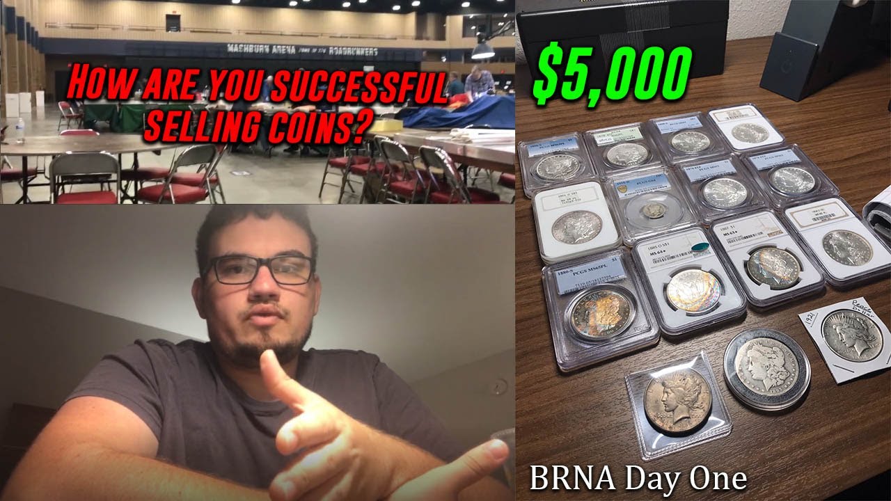 How to become SUCCESSFUL at selling coins! | $5000 Coin Show HAUL!