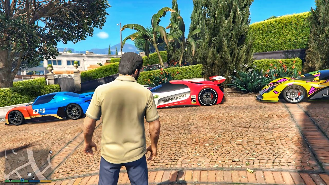 Gta V Enchanted - Michael’s Supercar Started Chaos… Now the Whole Police Force Is After Him