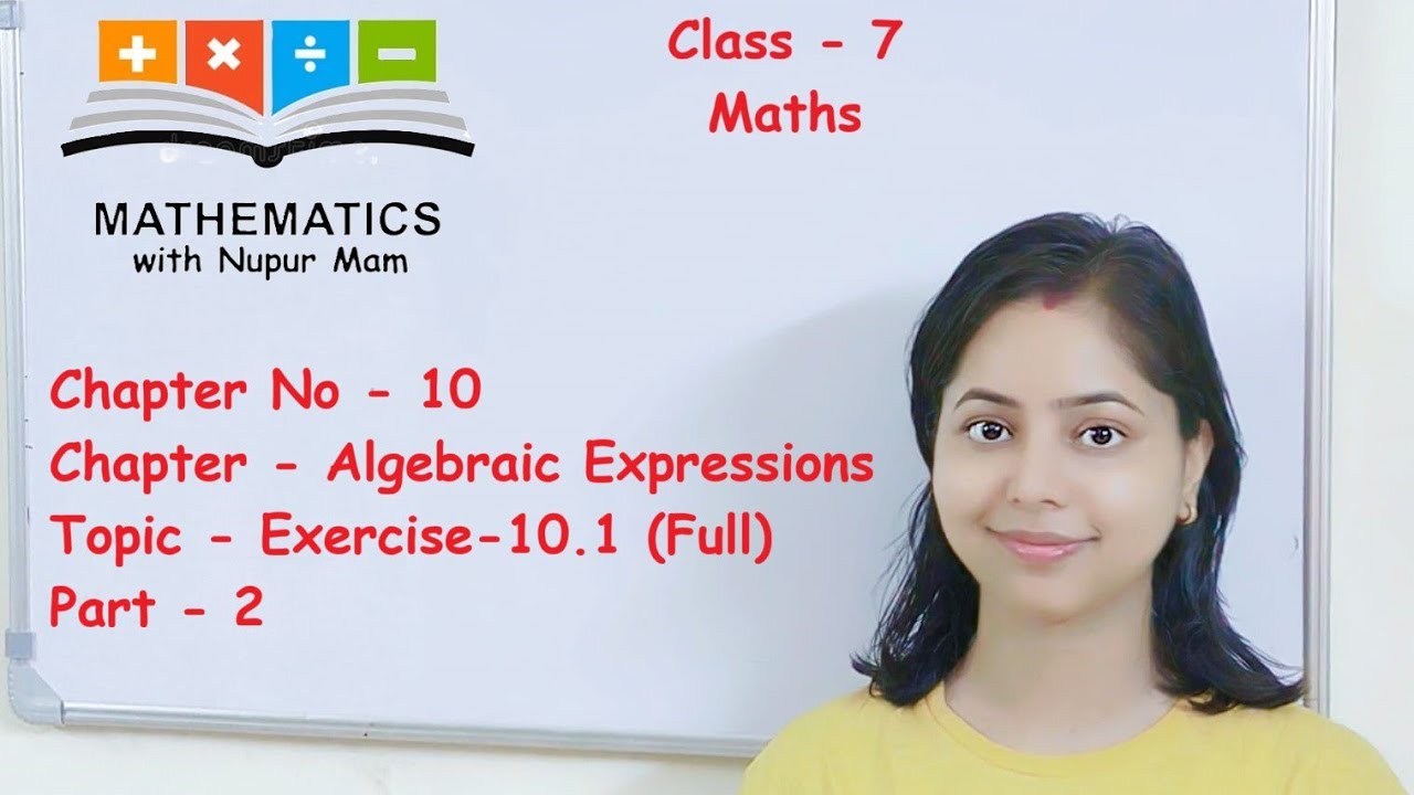 Class - 7 Maths || Chapter - 10 (Algebraic Expressions) || Topic - Exercise - 10.1 (Full) || Part -2