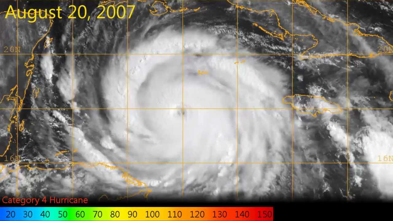 Hurricane Dean (2007) - Satellite Imagery